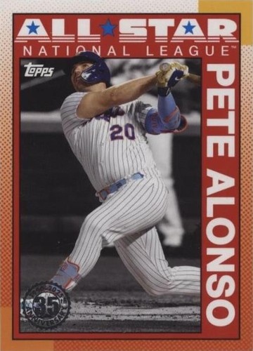 2025 Topps Museum Pete Alonso Triple Relic AUTO /15 - Signature 