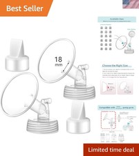 Replacement 18mm Flanges Duckbill Valves for Spectra Breastpump - Safe Use