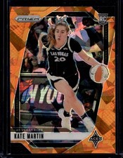 2024 Panini Prizm WNBA Kate Martin #126 RC Rookie Orange Ice Prizm