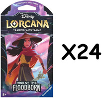 Disney Lorcana Rise Of The Floodborn Sleeved Booster Packs X 24 Sealed