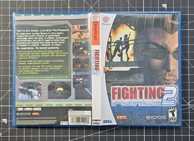 Dreamcast Fighting Force 2 Custom Case - NO Game or Manual