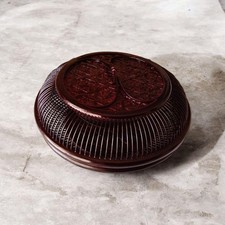 Bamboo Tea Set with 5 Trays and Basket, Japanese Modern Interior, Used