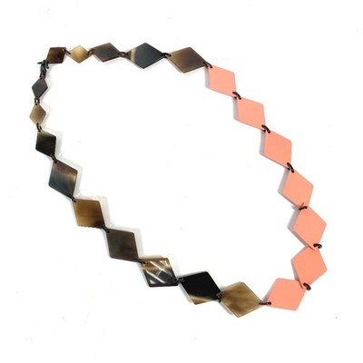 HERMES Lacquerwood Long necklace Accessories Necklace lacquer / Buffalo horn...