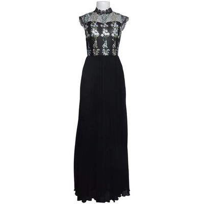 Apart Glamour, Abendkleid, Größe: 34, Schwarz/Mehrfarbig, Polyester, Blumen #DzV