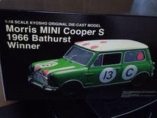 Kyosho 1/18 Morris MINI Cooper S 1966 Bathurst Winner Diecast Model Car