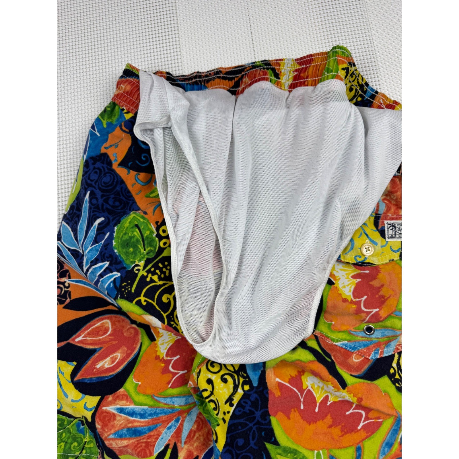 Polo Ralph Lauren Mens XL Tropical Floral Swim Tr… - image 9