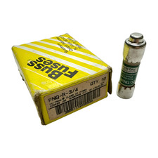  Box of 4 Bussmann Cooper FNQ-R-3/4 CC-Tron Time-Delay Class CC Fuse 3/4A, 600V