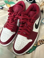 Nike Jordan 1?s Low Size 9 Nobel Red Never Worn No Box
