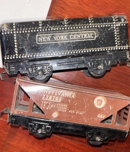 Marx Vintage Trains Ny Central 738701 Ny Central Rock Island As Is 556 552 - Picture 6 of 11