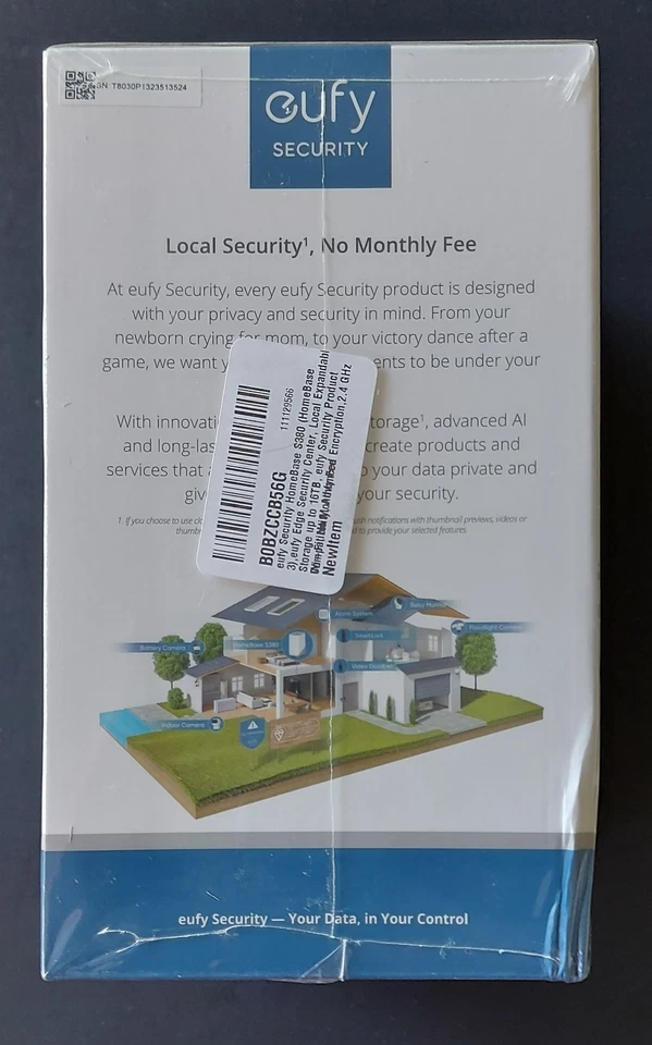 eufy S380 HomeBase 3 Edge Security Center Local Expandable Storage up to 16TB - Image 4 of 4