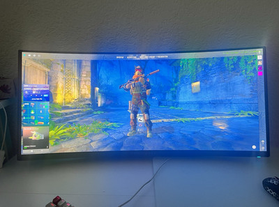 Alienware 34 Zoll QD-OLED Curved Gaming Monitor, 165Hz, Schwarz