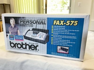 Brother FAX-575 Fax Machine Printer Copier New NIB