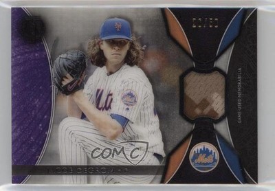 2017 Topps Tribute Relics Purple /50 Jacob deGrom #TR-JDE ex0
