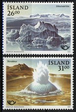 Iceland 1991, NORTH, Tourism set MNH, Mi 747-48