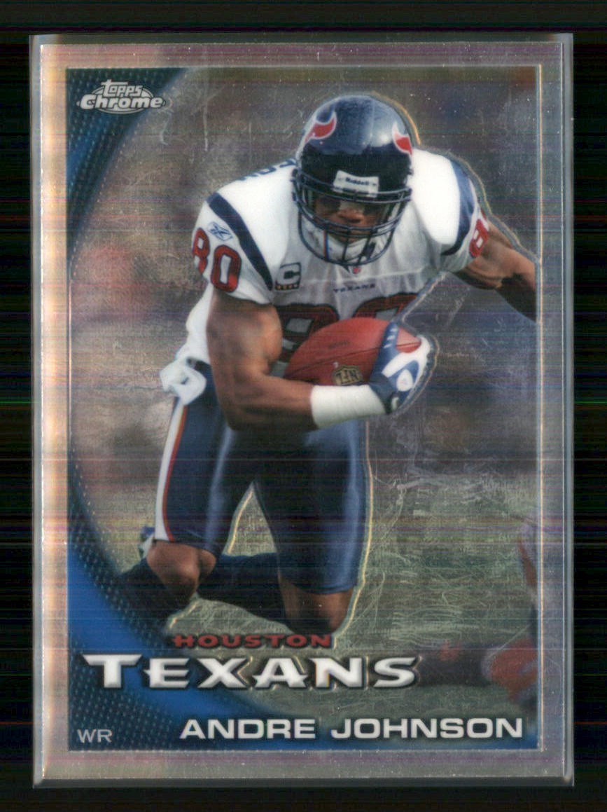 2010 Topps Chrome #C40 Andre Johnson Houston Texans 6340