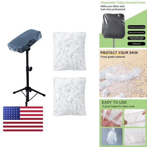 Disposable Arm Rest Tray Liner for Tattoo Trays 11in*12.6in Week Length 41in video thumbnail