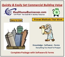 Commercial Building Appraisal Software - MS  Excel