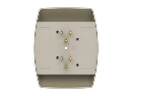Elfenbein 2 Steckdosen in 6 Steckdosen Adapter geerdet Wand Wasserhahn Innen Elektro Stecker - Bild 3 von 4
