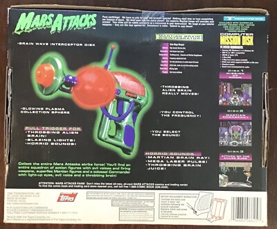 Trendmasters 1996 Mars Attacks Brain Disintegrator Blaster Ray Gun