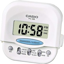 Casio Collection Wake Up Timer Digital Alarm Clock PQ-30B-7DF