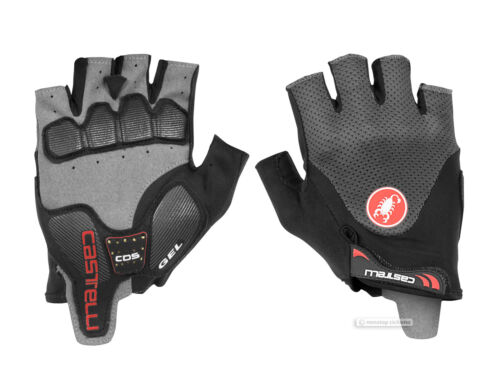 NEW Castelli ARENBERG GEL 2 Summer Cycling Gloves : DARK GREY - Picture 1 of 2