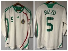 Mexico NT (2007/08) #5 Rizzo - Away - Authentic Soccer / Football Jersey