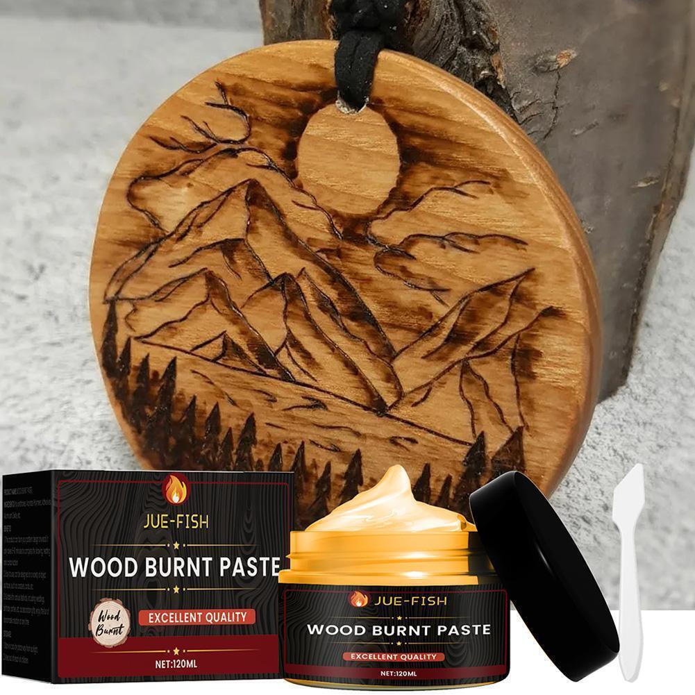 Wood Burnt Paste,Wood Burning Gel FAST B0V3 - Picture 2 of 14