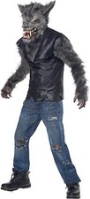 Luna Llena Furia Eran Lobo Animal Terror Disfraz Elegante Halloween Niño Disfraz