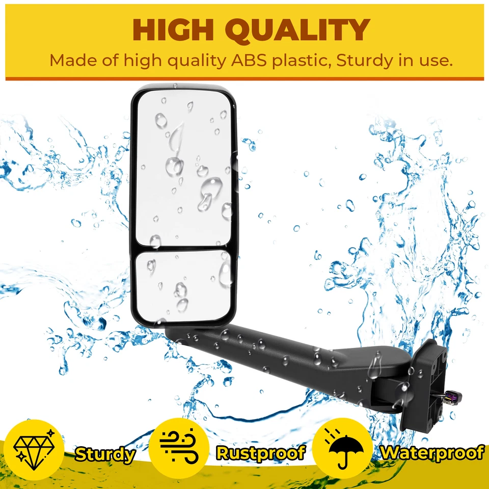 适用于雪佛兰 Kodiak GMC Topkick C4500 C5500 03-09 司机侧电源镜带灯 — 第 2/4 张图片