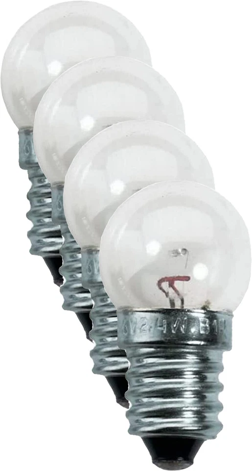 Prophete Scheinwerfer-Glühlampen 6 Volt 2,4 Watt (2x 2 Stück) Sparset 5184