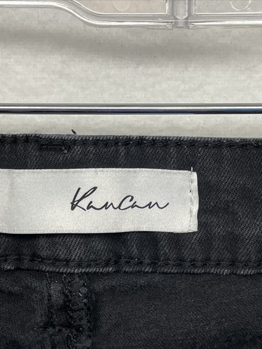 Kancan Girls Youth Pants Black 5/26 Denim Jeans Distressed Stretch Skinny - Picture 13 of 17