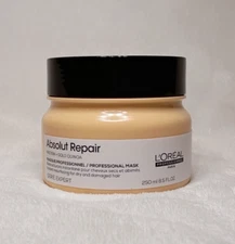L'OREAL Absolut Repair PROTEIN + QUINOA PROFESSIONAL MASK 8.5oz Resurfacing NEW!
