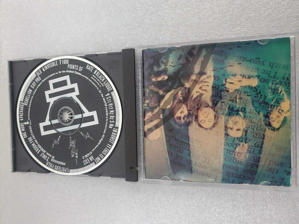 Sound of White Noise by Anthrax CD, 1993 Elektra - John Bush