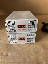 Lot Of 2 ATTO Technology - ThunderLink FC 1082 Host Bus Adapter  (TLFC-1082-D00)