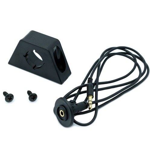 KFZ AUX Verlängerung Einbaubuchse Unterbau 3,5mm Klinkenstecker Adapter Kabel - Picture 2 of 3