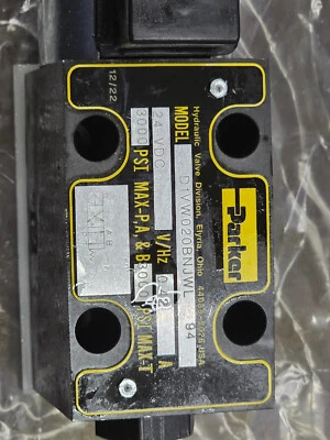 PARKER HANNIFIN Parker D1VW020BNJWL Low Power 24VDC 0.42A 3000PSI NSNP D03 Valve