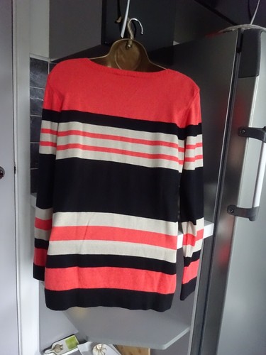 Wallis Long Sleeved Striped Jumper Size 12. BNWOT - Picture 4 of 7