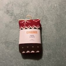 Gymboree fair isle Holiday tights Size 2-3 NWT