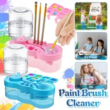 Paint Brush Cleaner with Drain Brush Rinser Water Circulation Paint Brush Washer