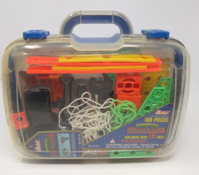 Redbox Builderific Powerized 100 Pieces No Instructions Included Screw Gun Works