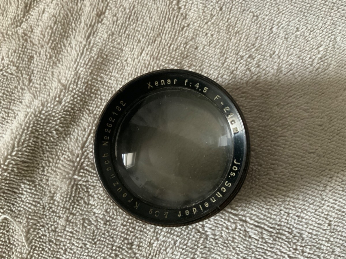 Schneider Kreuznach Xenar f/4,5 F 210 Large Format Lens | eBay