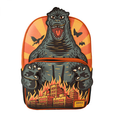 Godzilla Cosplay Full-Size Backpack By Loungefly Multi-Color