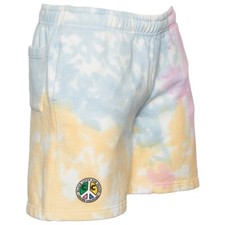 Cross Colours Black Lives For Peace Fleece Shorts Multicolor C97223BPI Men's NEW