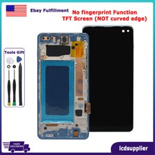 For Samsung Galaxy S10plus G975 LCD Display Touch Screen Digitizer Assembly Blue