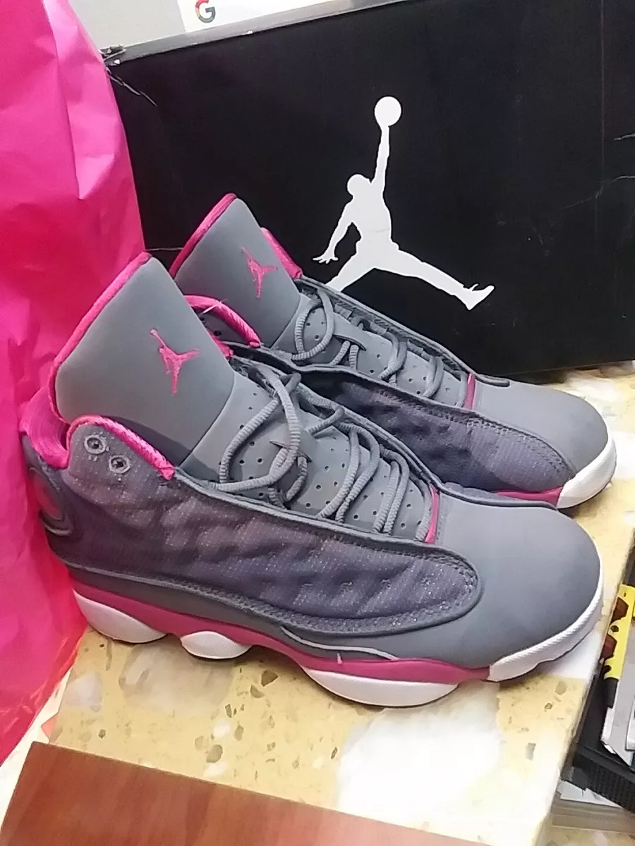 Pink jordan 13 top