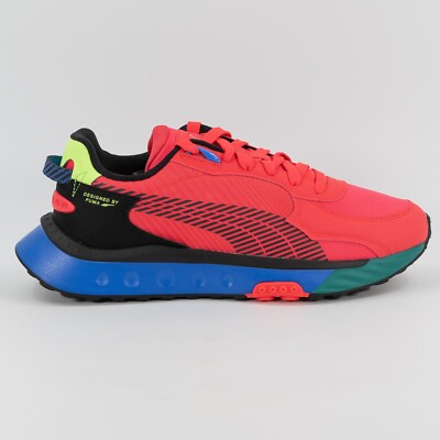 Puma Wild Rider Dazed 'Sunblaze Bluemazing' 382925-02 Shoe Multi Size