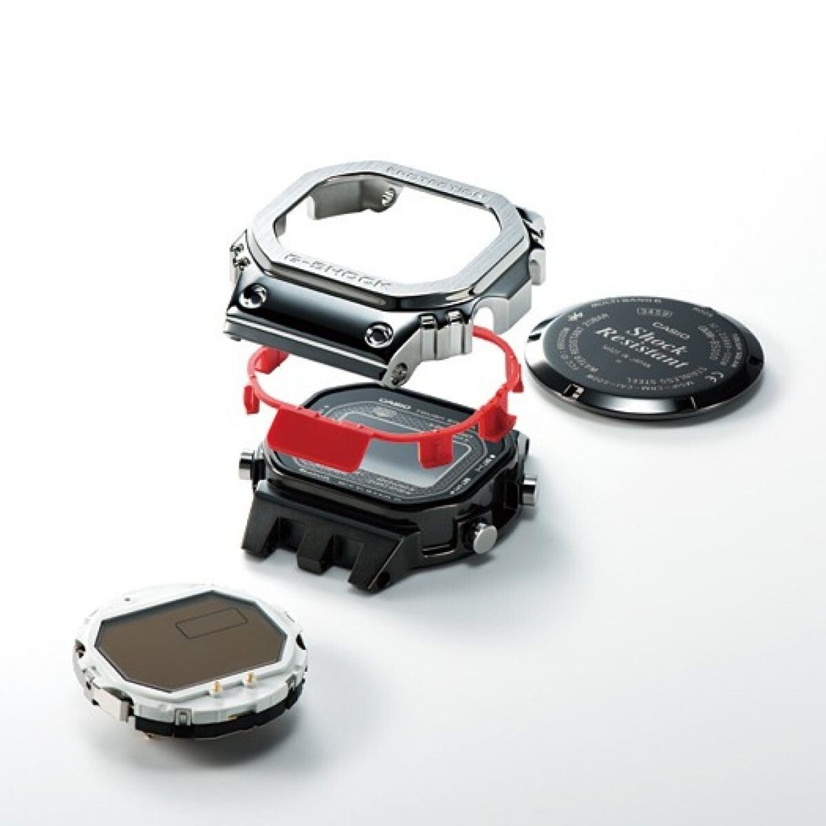 カシオ G-SHOCK　GMW-B5000D-1JF GMWB5000-1 | Digital Stainless Steel Bluetooth Men's Watch G