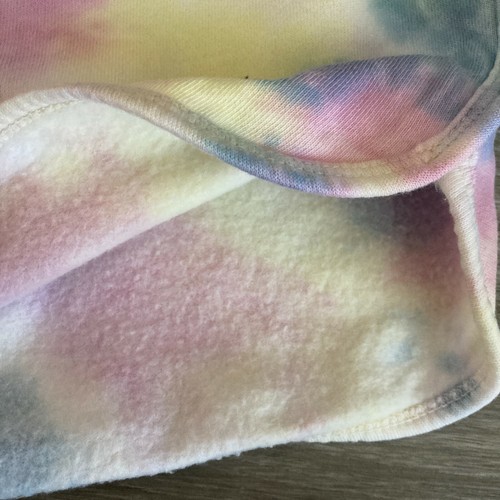 Vans Spiraling Tie Dye Shorts Pink Blue Yellow White Women's Size S NWT - Picture 7 of 7
