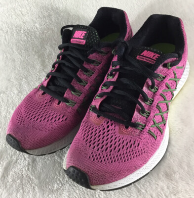 Nike Running Shoes Womens 7.5 Air Zoom Pegasus 32 Pink Power Sneakers 749344-600