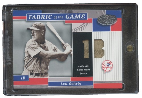 Topps Lou Gehrig New York Yankees #185 Insert MLB Baseball Trading